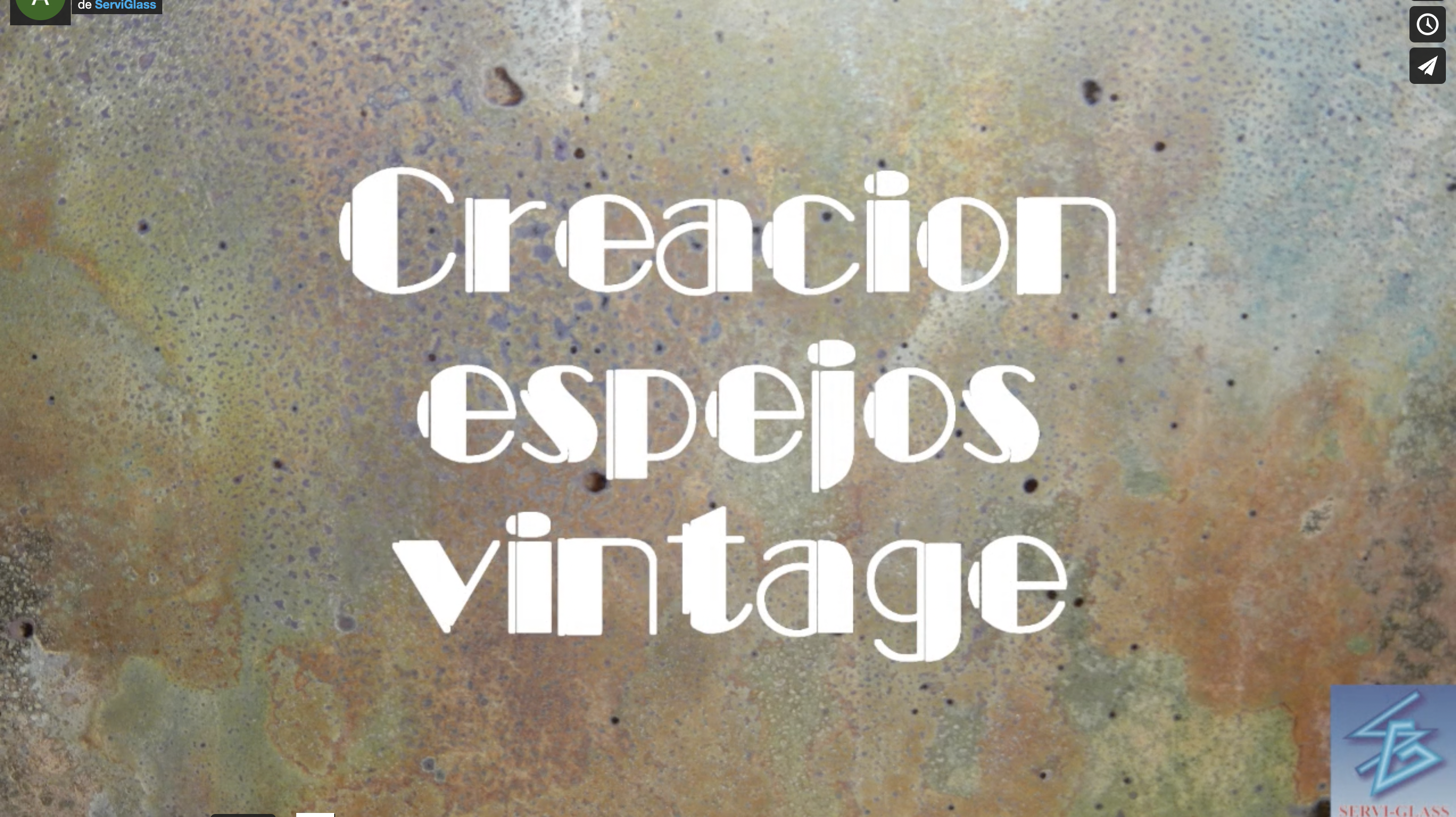 Creación espejos vintage